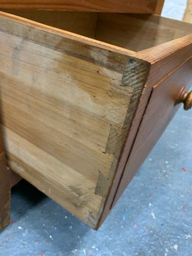 Late Victorian Pine Porters Chair.