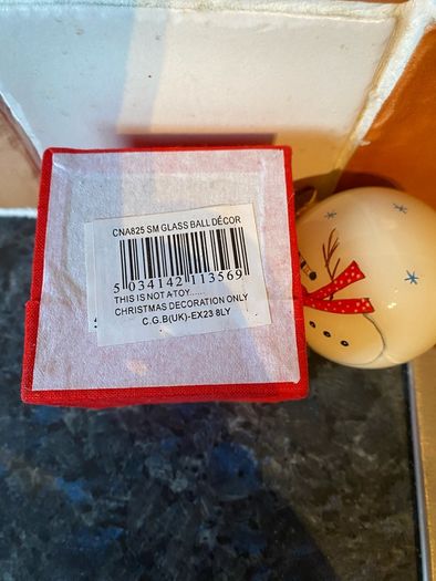Christmas Glass Bauble