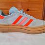 2025 adidas gazelle bold Size 5.5 eu 38 2/3 clear sky/solar red in excellent condition Image 7