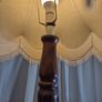 Vintage  Large Tall Lamp with Large Shade Image 5