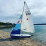 Laser II sailing dinghy sail boat Image 4