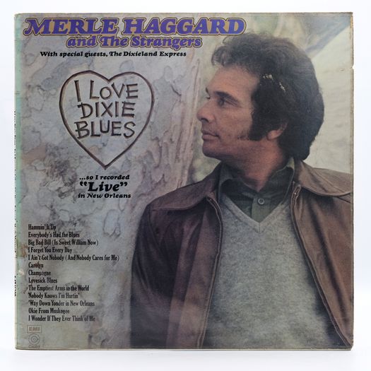 Merle Haggard and the Strangers - I Love Dixie Blues Vinyl Album