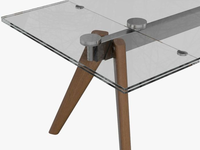 Boconcept Monza Glass Extendable Dining Table