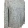 Marks & Spencer Ladies Grey Mix Turtle Neck Long Sleeve Jumper Small Uk 10/12 Includes Postage Image 2