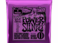 main image for ad Electric Guitar Strings 3 sets Ernie Ball Power Slinky 11-48 3220 2220