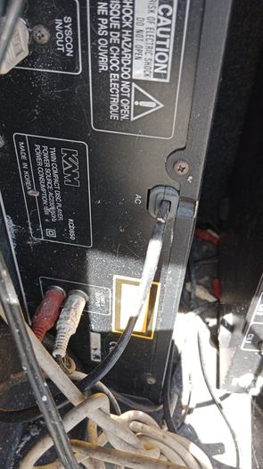 Disk player DJ deck