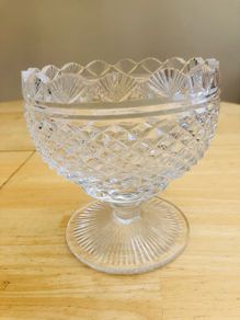 Heavy Footed Tyrone Crystal Bowl