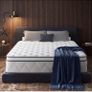 King Size Mattress, 25cm Hybrid Orthopedic Memory Foam Mattress with Pocket Springs, Back Support Motion Isolation, 7-Zoned Coil, Medium Firm & Edge Support Image 2