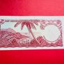 East Caribbean States  1. Dollar. St Lucia  1965   ( Overprint  Letter  L ) Rare & Scarce Pick  131 ( A / Uncirculated ) Image 2