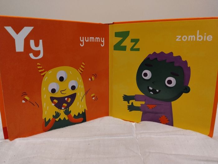 Halloween ABC hardback board book