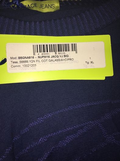 Versace Jeans Sweater sweatshirt size xl