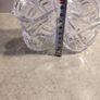 Lovely Set Of 2 Crystal candle holder /  Vase . Image 2
