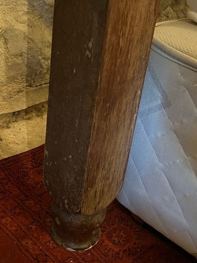 Vintage Four Poster bed, king sized divan base