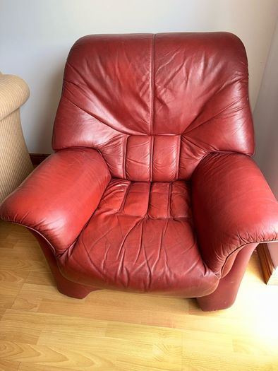 FREE leather armchair in perfect condition FREE