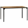 Dining Table 140x80x76 cm Solid Mango Wood Image 4