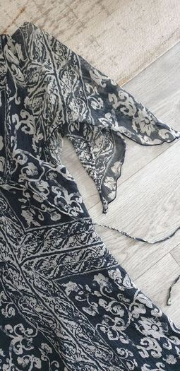 Oasis grey stunning dress uk8