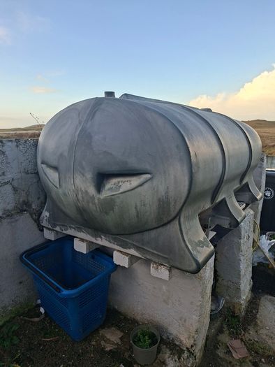Empty Oil Tank