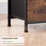 Night Stand Set 2, LED Nightstand with Charging Station Image 5