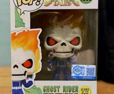 Funko Pop 1559 Strange Tales Ghost Rider Special Edition Glows In The Dark Marvel Comics Figure