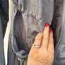 Grey "FranStyle" Trench Coat  size 10/12 Image 9
