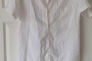 Club Med white linen shirt M