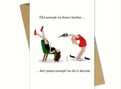 Funny Friendship Card