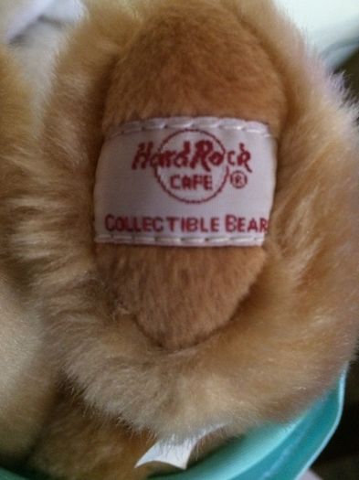 Collectors Hard Rock Cafe Teddy Bear 2008