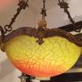 Original Art Deco ceiling centrepiece light Image 2