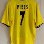 Vintage 2003/04 Arsenal PIRES No.7 Away Shirt - Original Highbury Printing Image 2