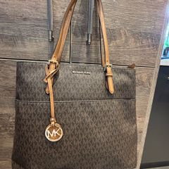 Michael Kors Bedford large leather tote