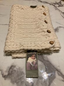 100% Merino Wool Celtic Infinity Scarf