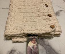100% Merino Wool Celtic Infinity Scarf