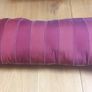 Small silk and polyester decorative cushion Image 2