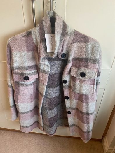 Fleece Check Shacket