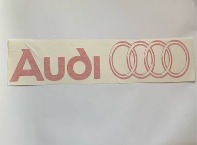 Audi Windscreen Sticker
