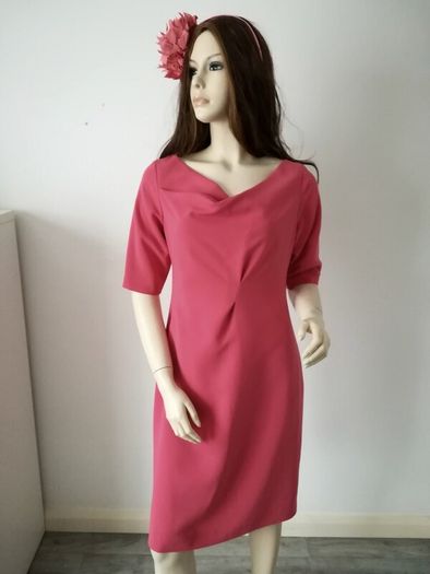 Salmon Fee G occasion dress, size 12