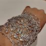 beautiful crystal bracelet or head piece Image 4