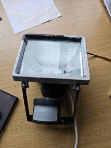 500W Floodlight PIR outdoor wall light security