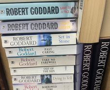 Robert Goddard Books Five Euro Each