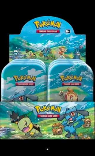sinnoh mini tins - sword and shield Pokemon