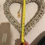 Large heart decoration in wood Image 4