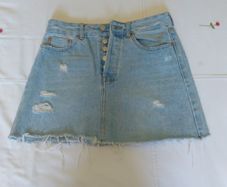 Bershka denim skirt