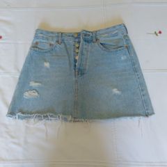 Bershka denim skirt