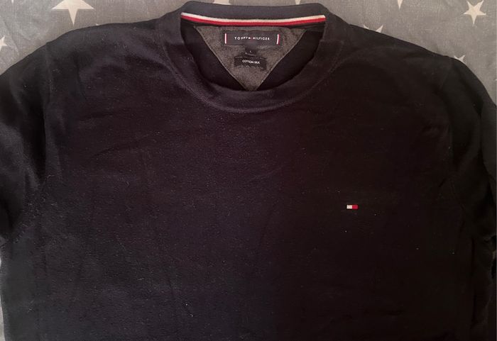 Tommy Hilfiger long sleeve L cotton silk
