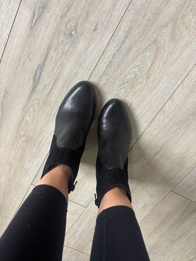 Clarks Leather Suede Boots