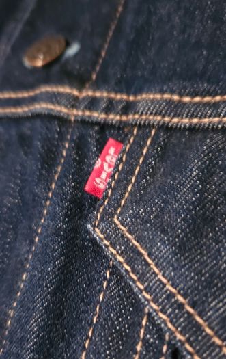 Levis Vintage 1990s Denim Trucker Jacket near new condition