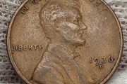 USA United States 1936 D Lincoln Wheat Penny Cent Coin