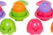 Hide and Squeak Egg and Spoon Set Baby Toy, Educational Shape Sorter with Colours and Sound, Easter Toy for Babies, Toddlers &amp; Little Kids, Boys &amp; Girls from 6 Months, 1, 2 &amp; 3 Year Olds