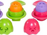main image for ad Hide and Squeak Egg and Spoon Set Baby Toy, Educational Shape Sorter with Colours and Sound, Easter Toy for Babies, Toddlers &amp; Little Kids, Boys &amp; Girls from 6 Months, 1, 2 &amp; 3 Year Olds