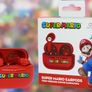Super Mario  Wireless Earphones with Charging Case Red Image 2